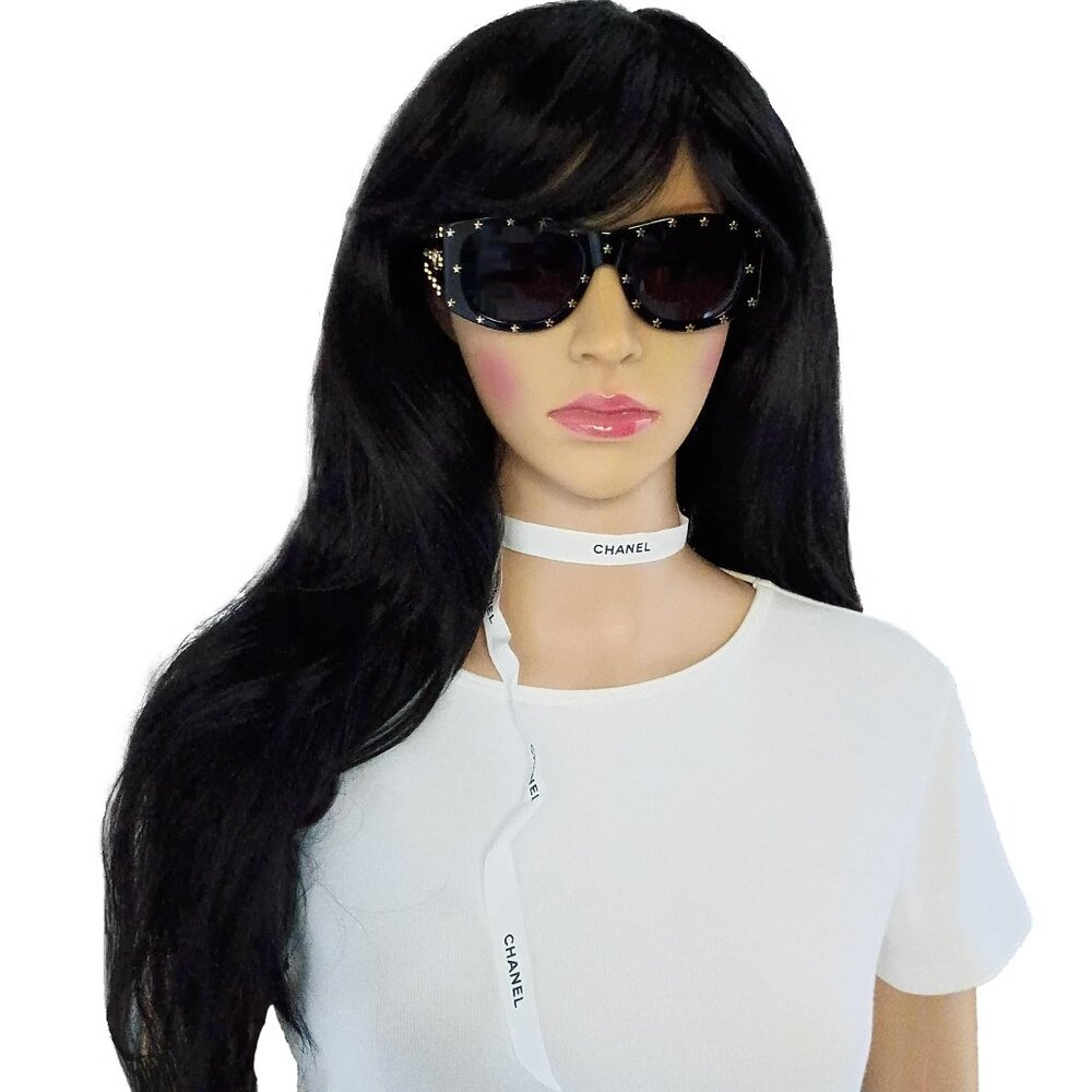 Rare Chanel 1990's Star Les Etoiles Studded CC Sunglasses - Picture 3 of 16